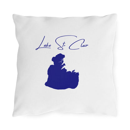 Michigan  Lake  St.  Clair  Outdoor  Pillow  front  position  view  from  front  16  x  16.webp