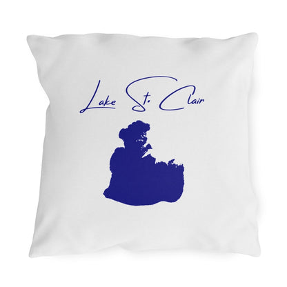 Michigan  Lake  St.  Clair  Outdoor  Pillow  front  position  view  from  front  18  x  18.webp
