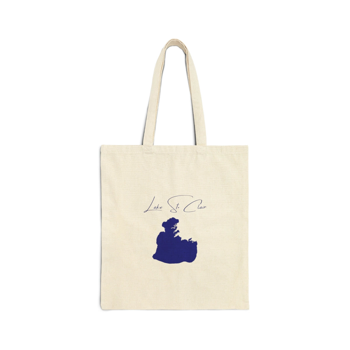 Michigan  Lake  St.  Clair  Tote  Bag  front  position  view  from  front  15  x  16.webp