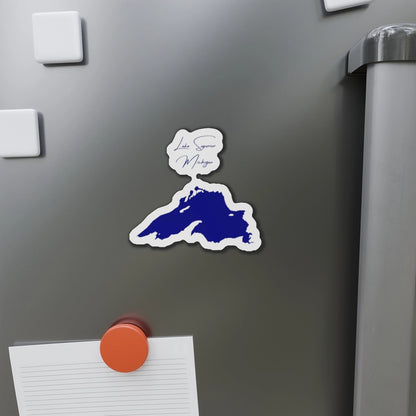 Michigan  Lake  Superior  Die  Cut  Magnet  front  position  view  from  context-1  4  x  4.webp