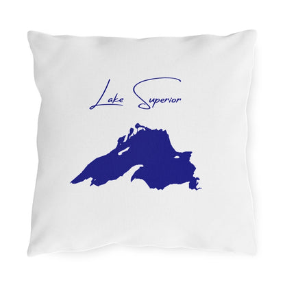 Michigan  Lake  Superior  Outdoor  Pillow  front  position  view  from  front  16  x  16.webp