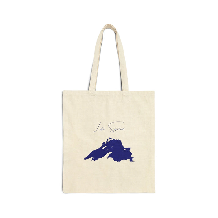 Michigan  Lake  Superior  Tote  Bag  front  position  view  from  front  15  x  16.webp
