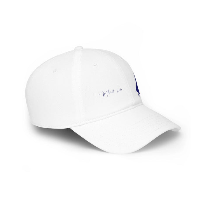 Michigan  Mullett  Lake  Baseball  Cap  other  position  view  from  side  one  size.webp