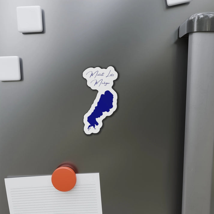 Michigan  Mullett  Lake  Die  Cut  Magnet  front  position  view  from  context-1  4  x  4.webp