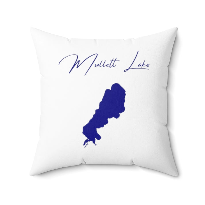 Michigan  Mullett  Lake  Pillow  front  position  view  from  front  20  x  20.webp
