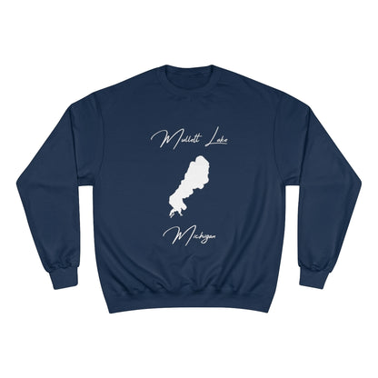 Michigan  Mullett  Lake  Sweatshirt  front  position  view  from  front  navy.webp