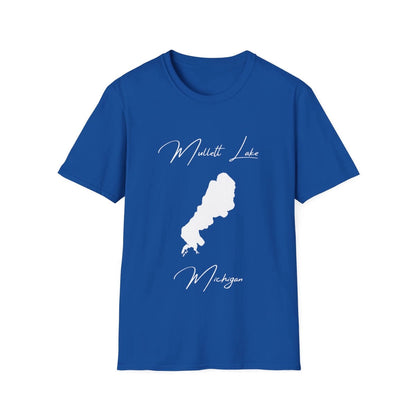 Michigan  Mullett  Lake  T-shirt  front  position  view  from  front  royal.webp