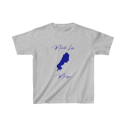 Michigan  Mullett  Lake  Youth  T-shirt  front  position  view  from  front  sport  grey.webp