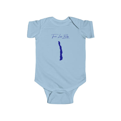 Michigan  Torch  Lake  Onesie  front  position  view  from  front  light  blue.webp