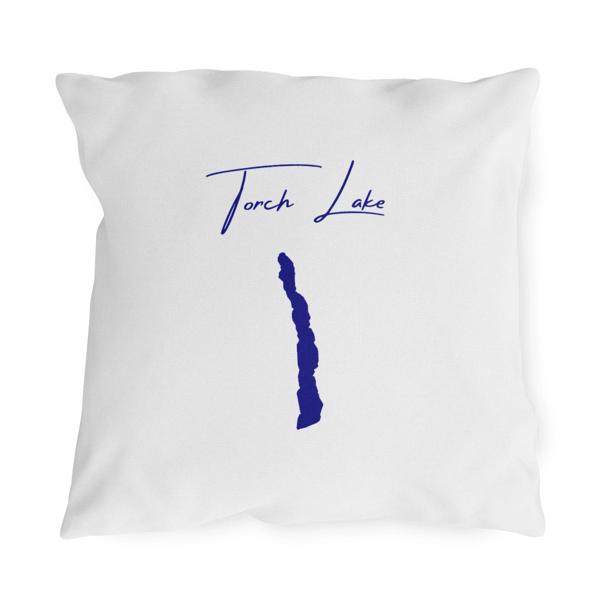 Michigan  Torch  Lake  Outdoor  Pillow  front  position  view  from  front  18  x  18.webp