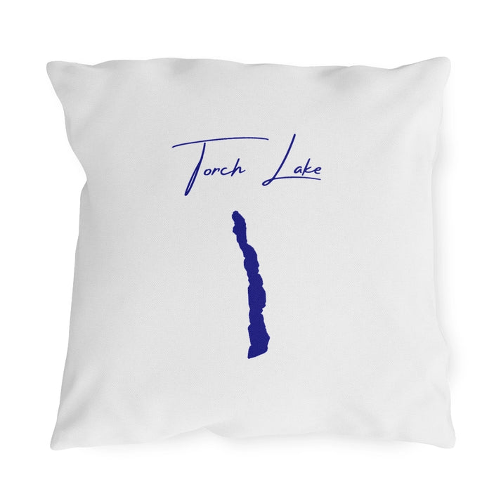 Michigan  Torch  Lake  Outdoor  Pillow  front  position  view  from  front  18  x  18.webp