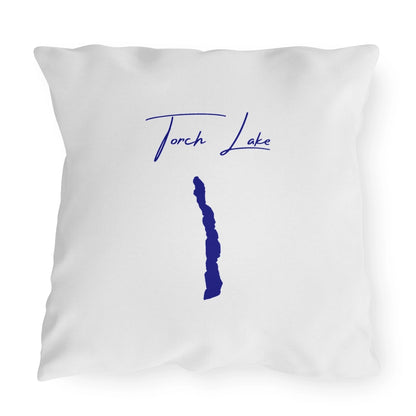 Michigan  Torch  Lake  Outdoor  Pillow  front  position  view  from  front  20  x  20.webp