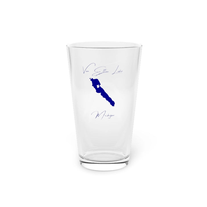 Michigan  Van  Etten  Lake  16oz  Pint  Glass  front  position  view  from  front  16oz.webp