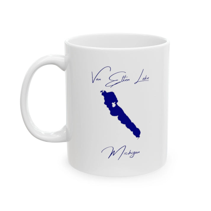 Michigan  Van  Etten  Lake  Ceramic  Mug  other  position  view  from  left  11oz.webp