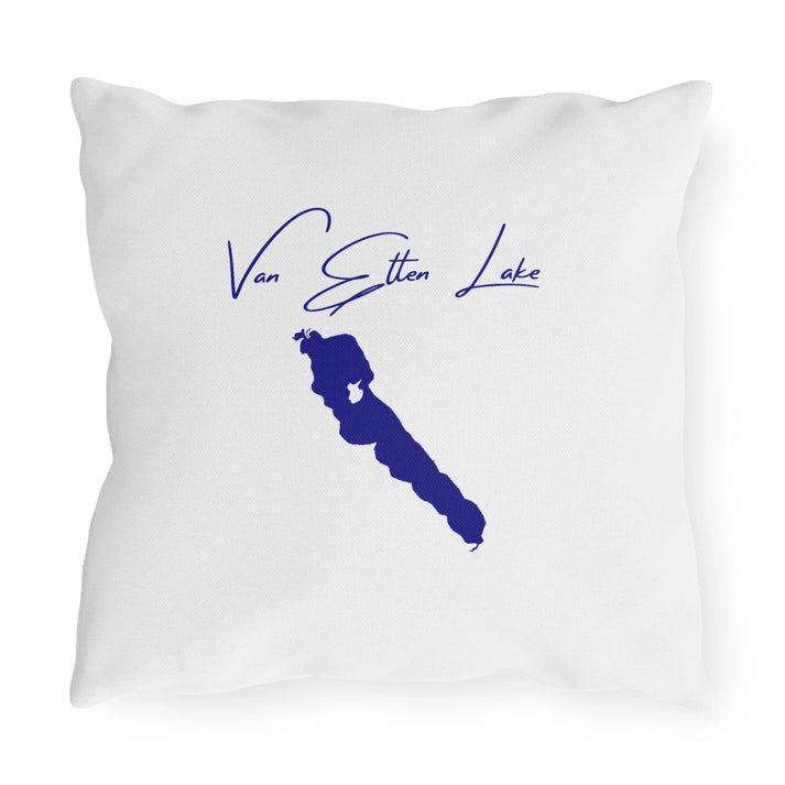 Michigan  Van  Etten  Lake  Outdoor  Pillow  back  position  view  from  back  16  x  16.webp