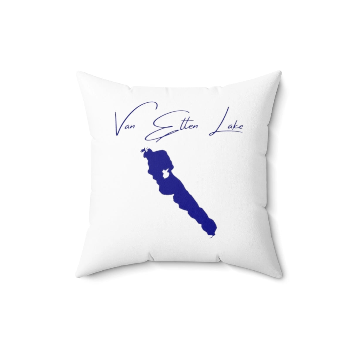 Michigan  Van  Etten  Lake  Pillow  front  position  view  from  front  16  x  16.webp
