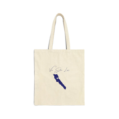 Michigan  Van  Etten  Lake  Tote  Bag  front  position  view  from  front  15  x  16.webp