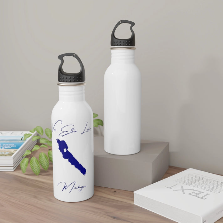 Michigan  Van  Etten  Lake  Water  bottle  other  position  view  from  context-2  white.webp