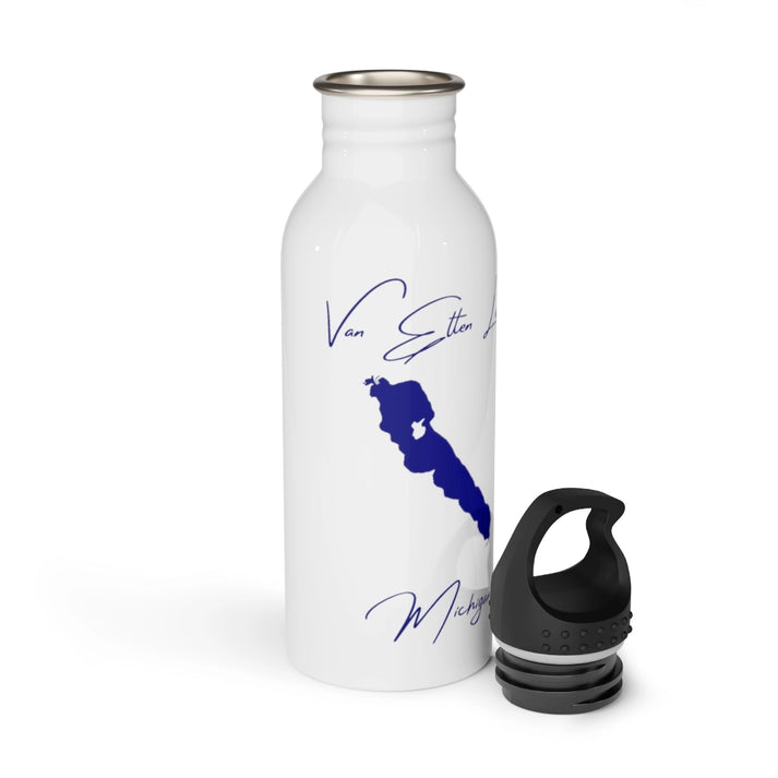 Michigan  Van  Etten  Lake  Water  bottle  other  position  view  from  open  white.webp