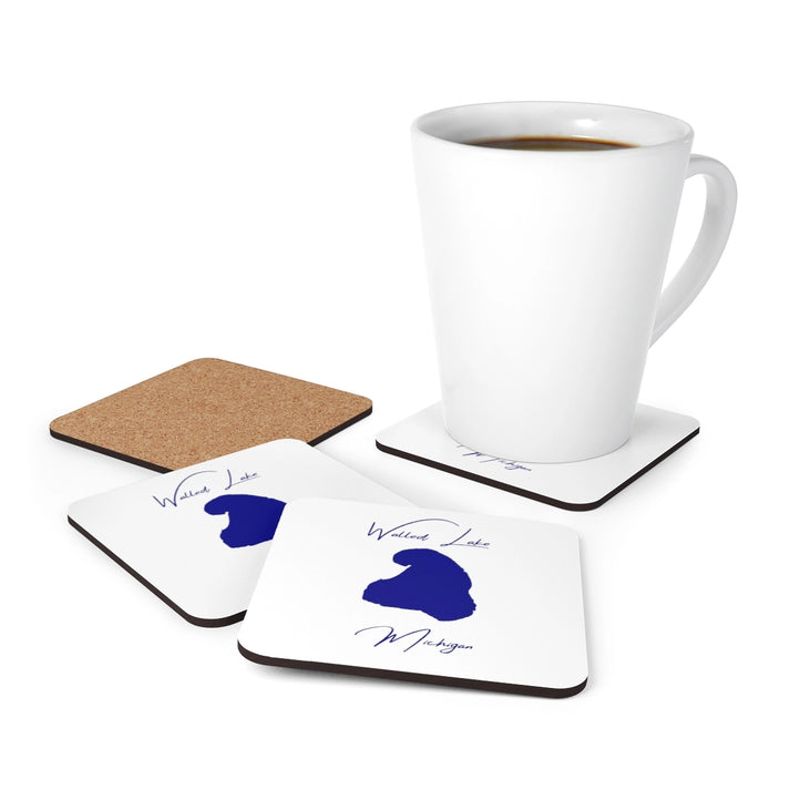 Michigan  Walled  Lake  Coaster  Set  front  position  view  from  context-1  3.75  x  3.75.webp