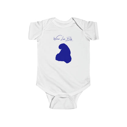Michigan  Walled  Lake  Onesie  front  position  view  from  front  white.webp