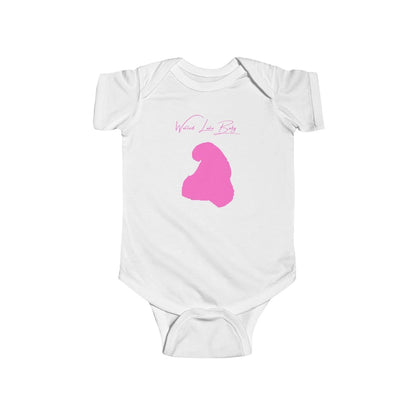 Michigan  Walled  Lake  Onesie  front  position  view  from  front  white.webp