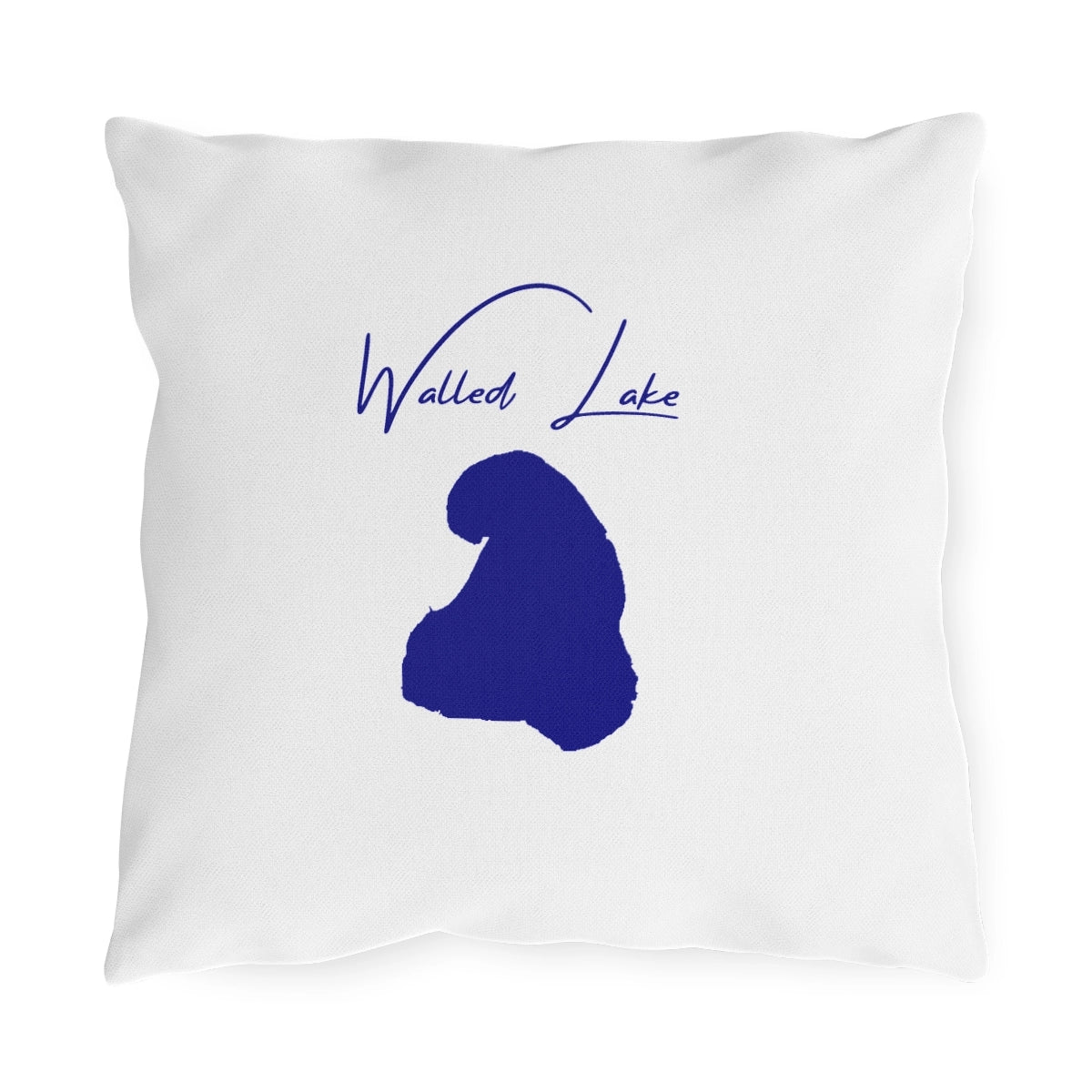 Michigan  Walled  Lake  Outdoor  Pillow  front  position  view  from  front  16  x  16.webp