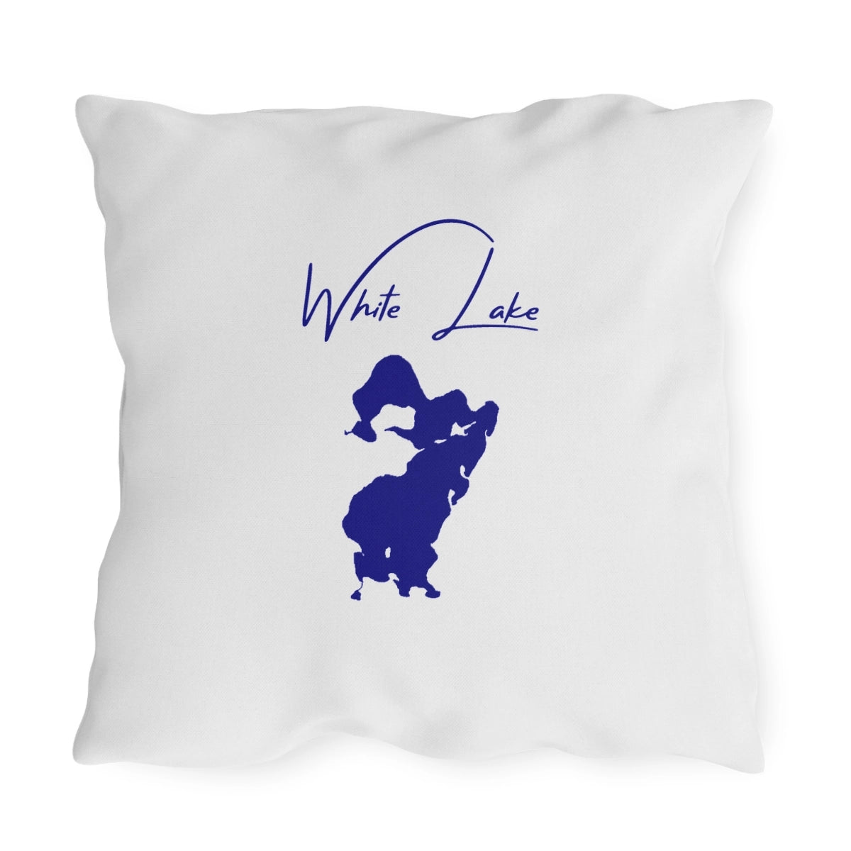 Michigan  White  Lake  Outdoor  Pillow  back  position  view  from  back  20  x  20.webp