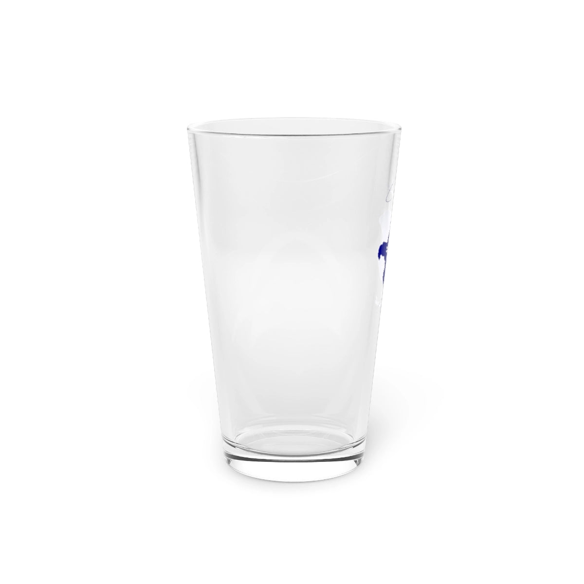 Minnesota  Cass  Lake  16oz  Pint  Glass  front  position  view  from  left  16oz.webp