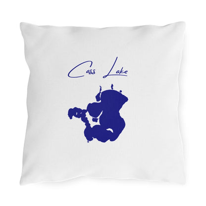 Minnesota  Cass  Lake  Outdoor  Pillow  front  position  view  from  front  16  x  16.webp