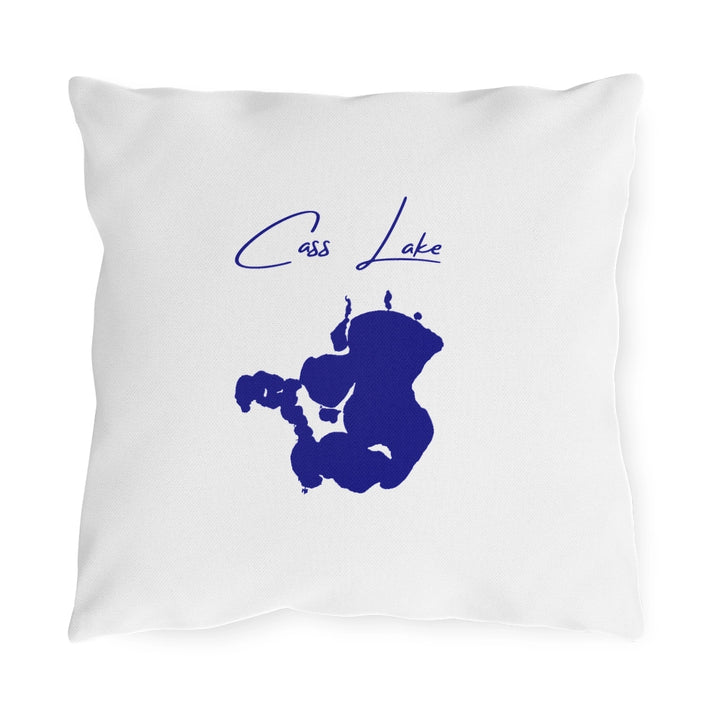 Minnesota  Cass  Lake  Outdoor  Pillow  front  position  view  from  front  16  x  16.webp
