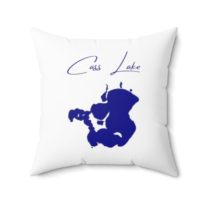 Minnesota  Cass  Lake  Pillow  front  position  view  from  back  20  x  20.webp