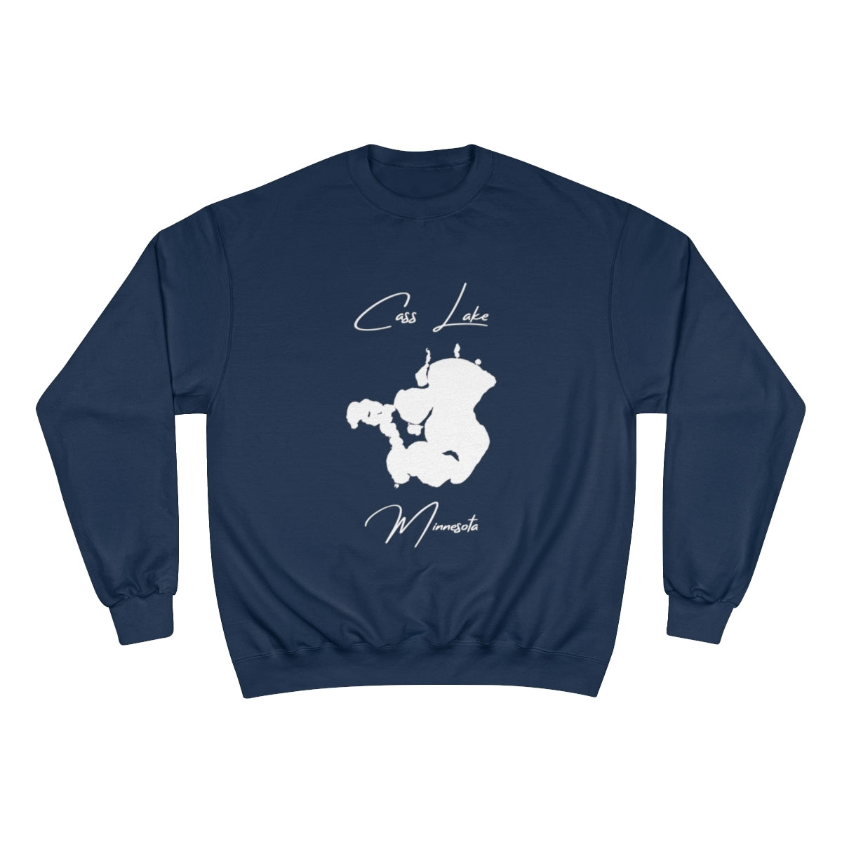 Minnesota  Cass  Lake  Sweatshirt  front  position  view  from  front  navy.webp