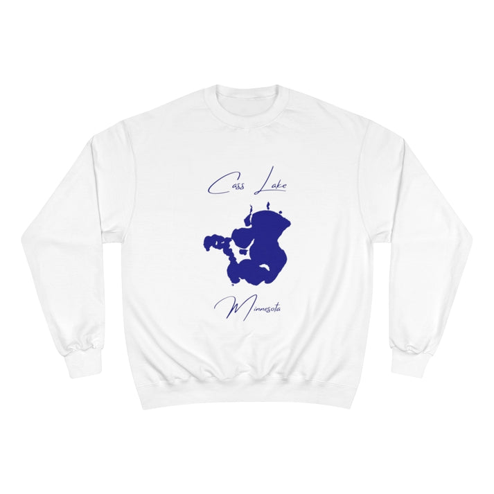 Minnesota  Cass  Lake  Sweatshirt  front  position  view  from  front  white.webp