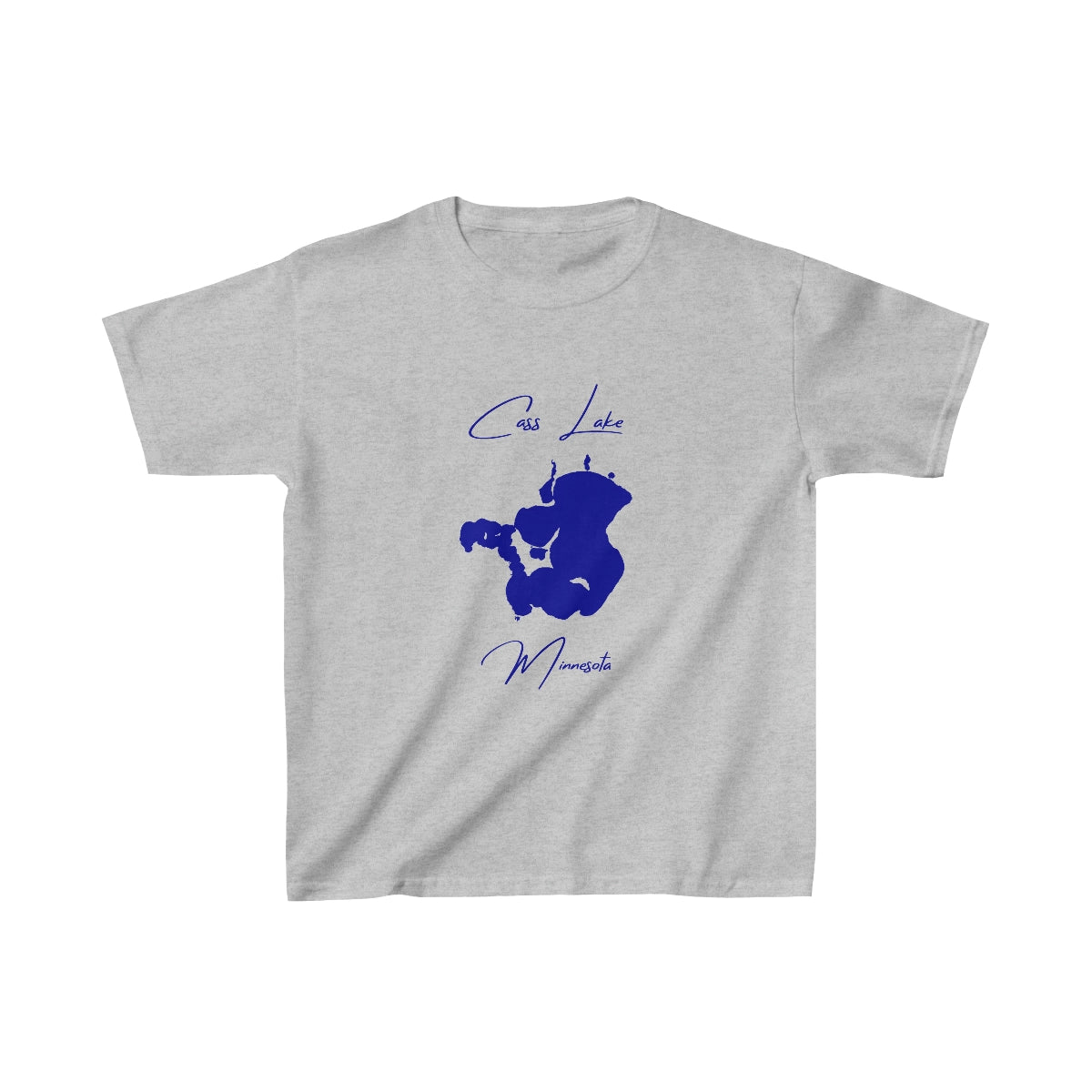 Minnesota  Cass  Lake  Youth  T-shirt  front  position  view  from  front  sport  grey.webp
