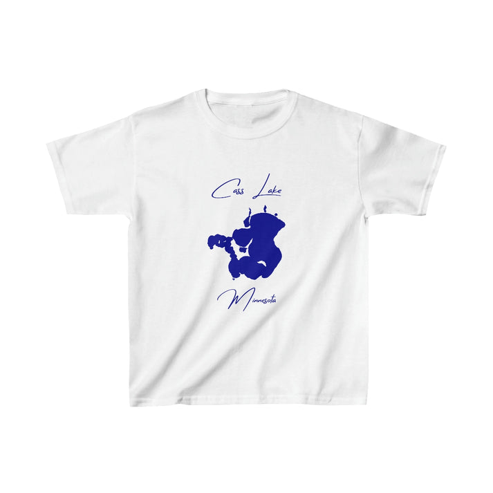 Minnesota  Cass  Lake  Youth  T-shirt  front  position  view  from  front  white.webp