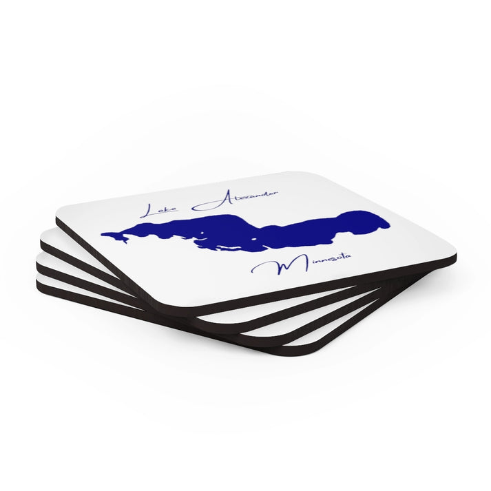 Minnesota  Lake  Alexander  Coaster  Set  front  position  view  from  stacked  3.75  x  3.75.webp
