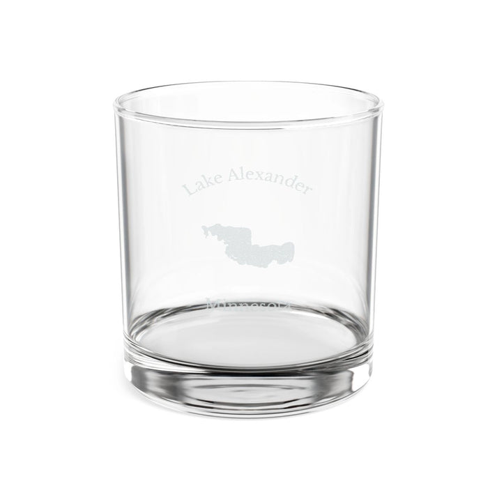 Minnesota  Lake  Alexander  Engraved  Whiskey  Glass  other  position  view  from  front  10.5oz.webp