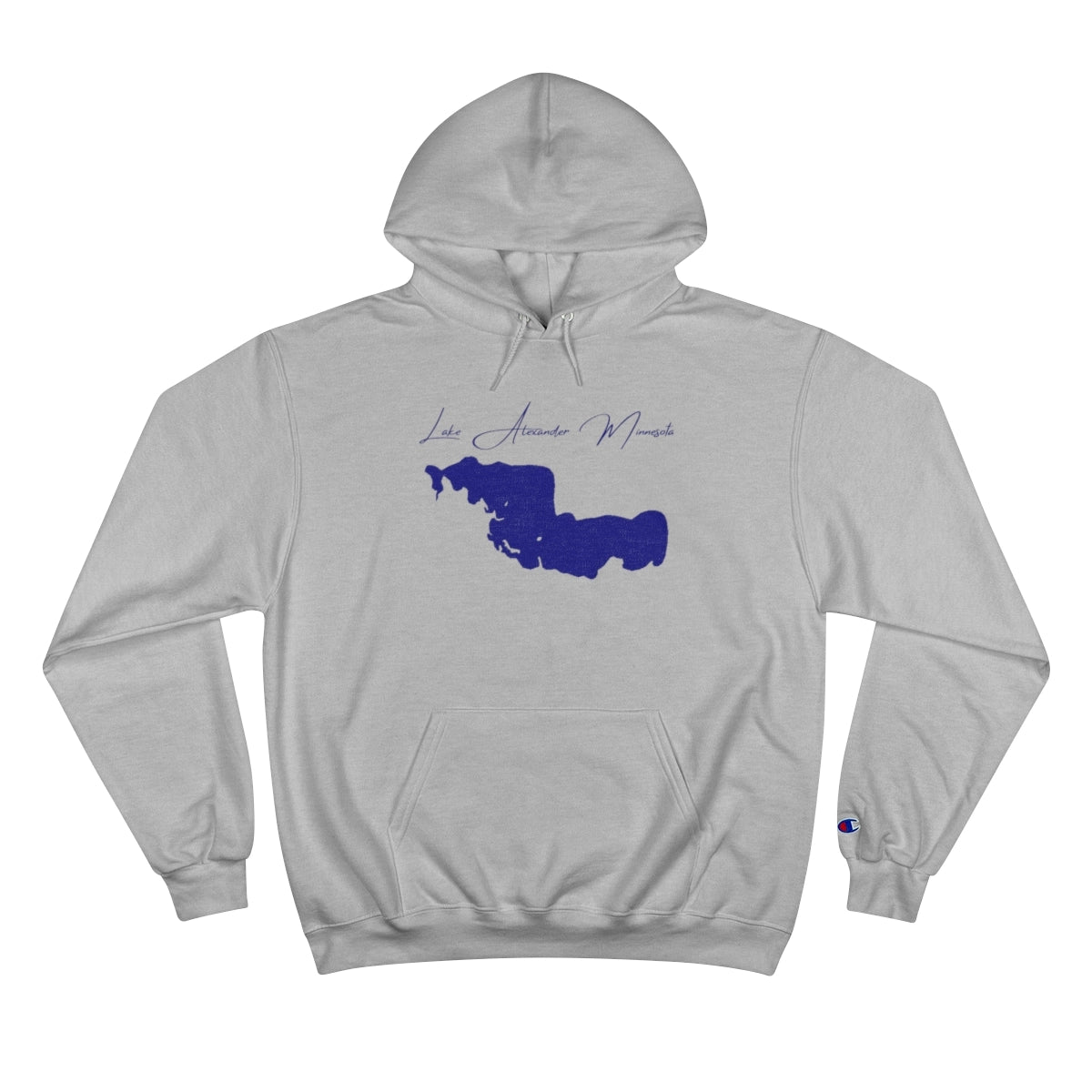 Minnesota  Lake  Alexander  Hoodie  front  position  view  from  front  light  steel.webp