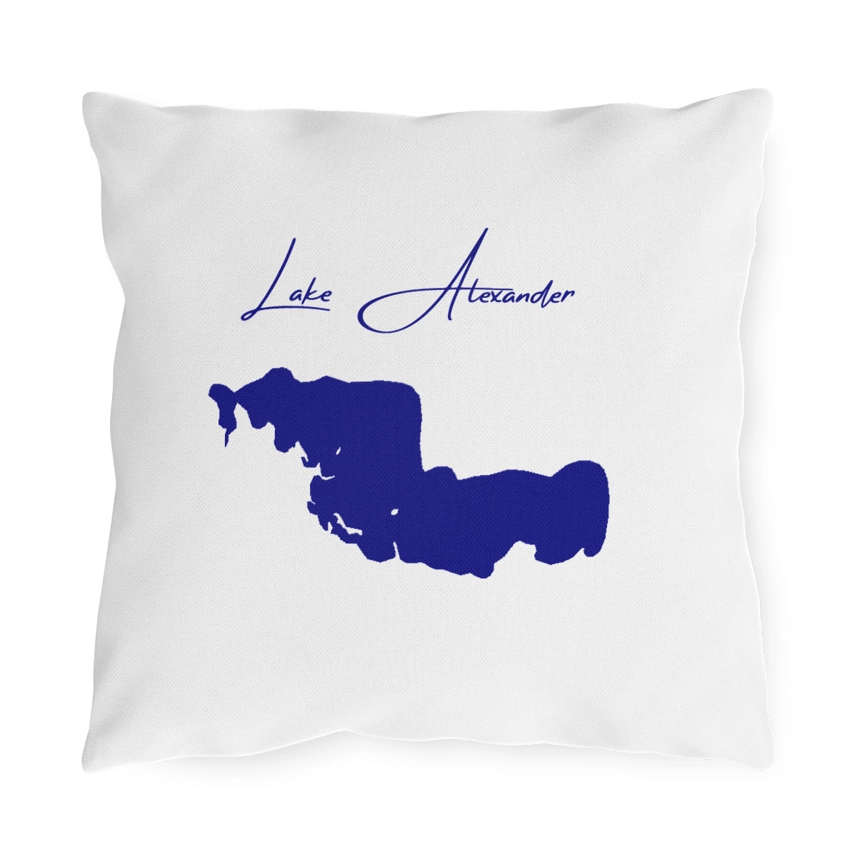 Minnesota  Lake  Alexander  Outdoor  Pillow  front  position  view  from  front  16  x  16.webp