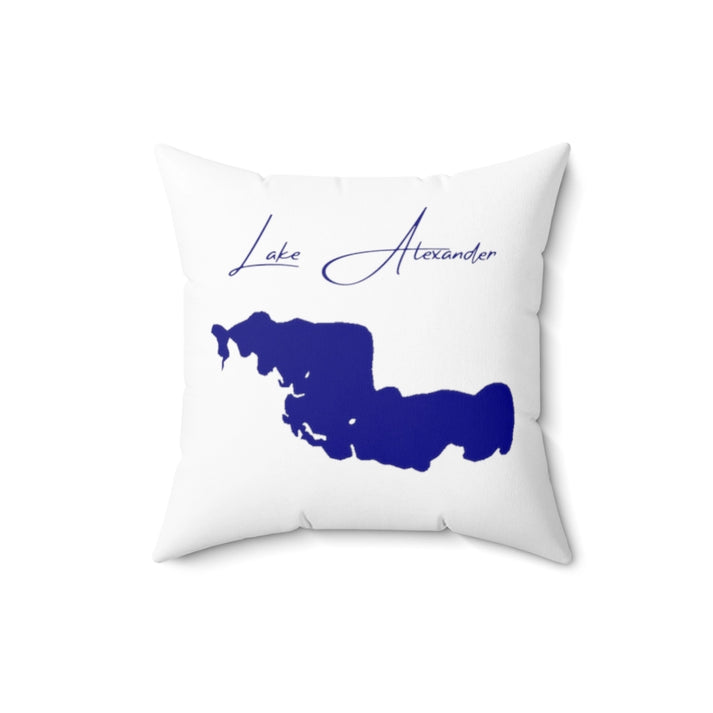 Minnesota  Lake  Alexander  Pillow  front  position  view  from  back  16  x  16.webp