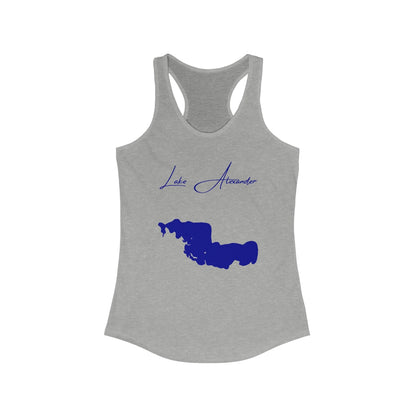 Minnesota  Lake  Alexander  Racerback-Tank  front  position  view  from  front  heather  grey.webp