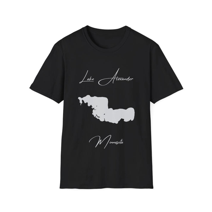 Minnesota  Lake  Alexander  T-shirt  front  position  view  from  front  black.webp