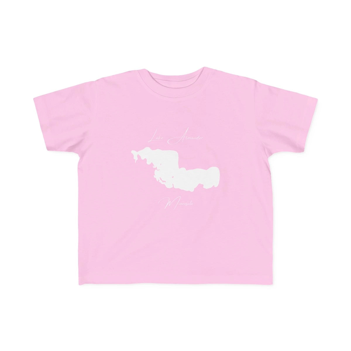 Minnesota  Lake  Alexander  Toddler  T-shirt  front  position  view  from  front  pink.webp