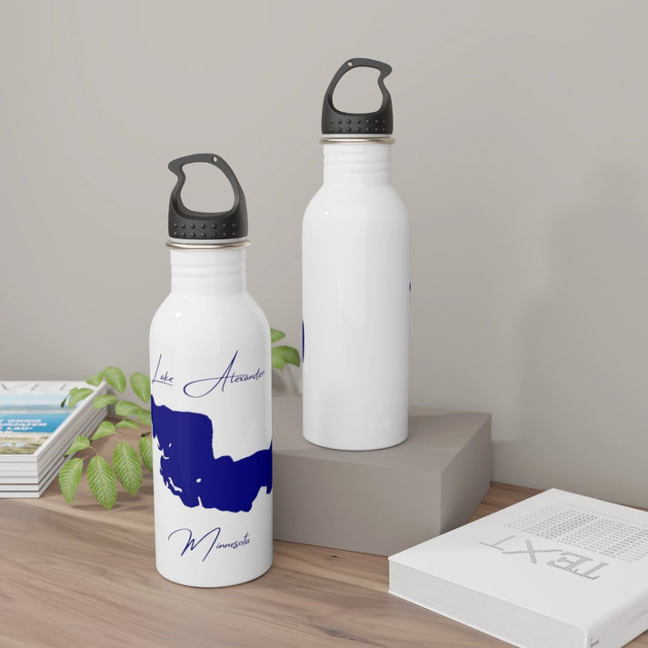 Minnesota  Lake  Alexander  Water  bottle  other  position  view  from  context-2  white.webp