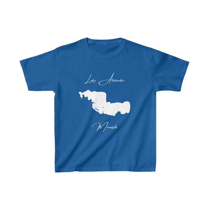 Minnesota  Lake  Alexander  Youth  T-shirt  front  position  view  from  front  royal.webp