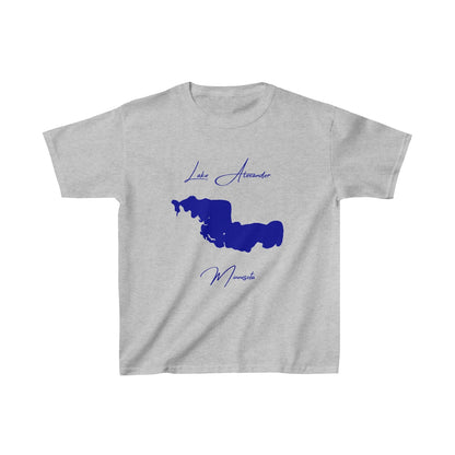 Minnesota  Lake  Alexander  Youth  T-shirt  front  position  view  from  front  sport  grey.webp