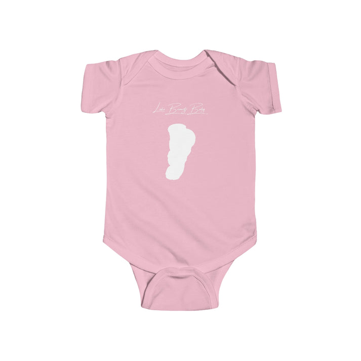 Minnesota  Lake  Bemidji  Onesie  front  position  view  from  front  pink.webp
