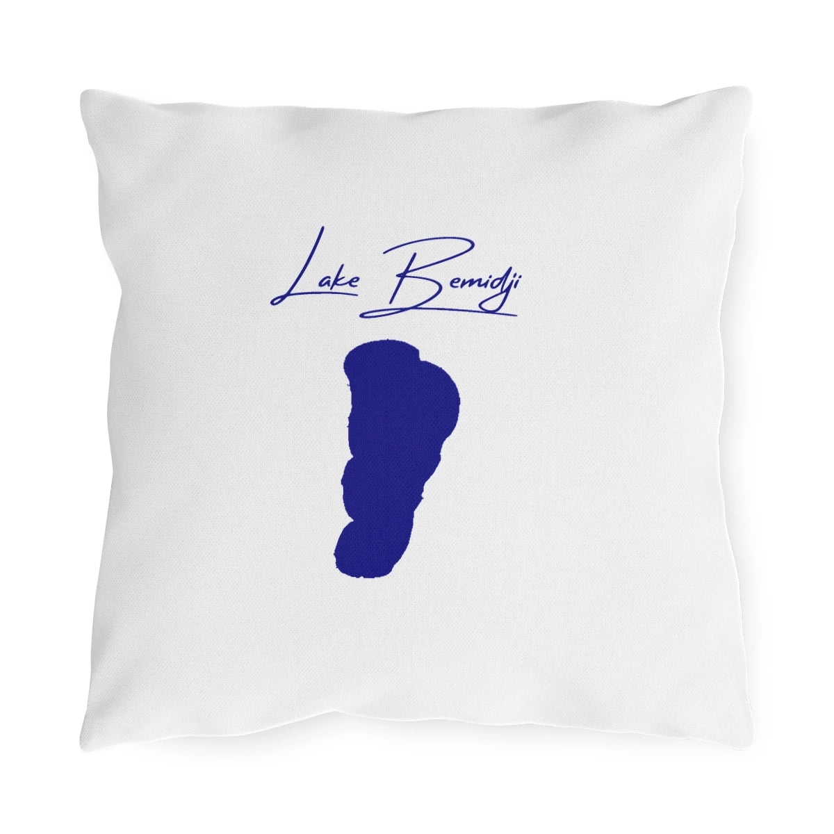 Minnesota  Lake  Bemidji  Outdoor  Pillow  front  position  view  from  front  16  x  16.webp