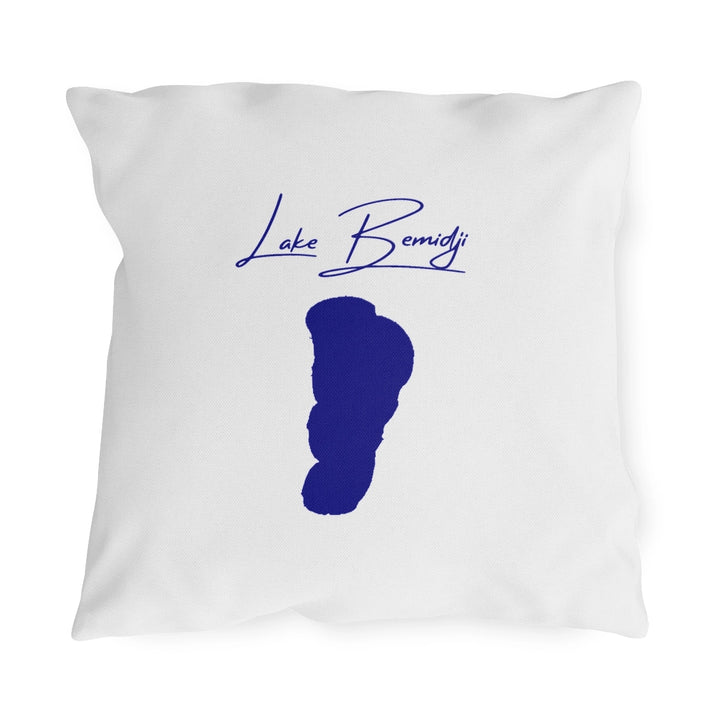 Minnesota  Lake  Bemidji  Outdoor  Pillow  front  position  view  from  front  18  x  18.webp